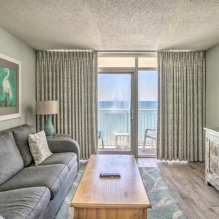 N Myrtle Beach Condo With Ocean View And Lazy River!